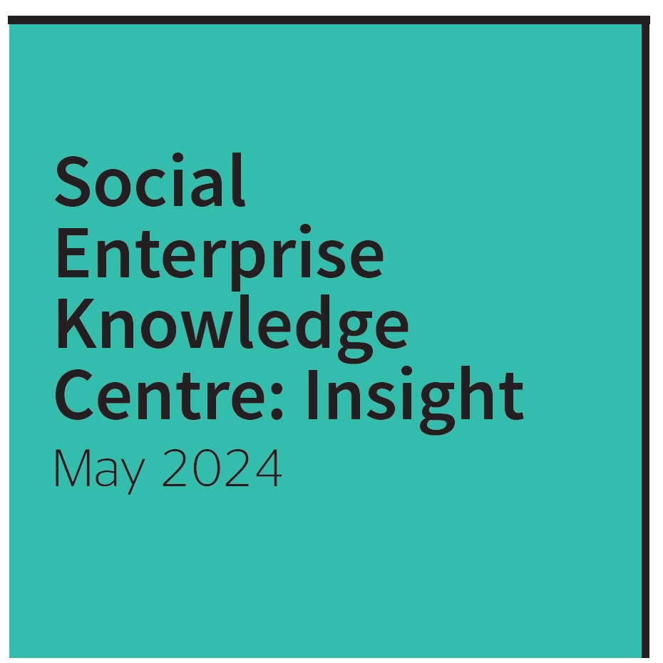 Front cover of the Social Enterprise Knowledge Centre Insight Paper