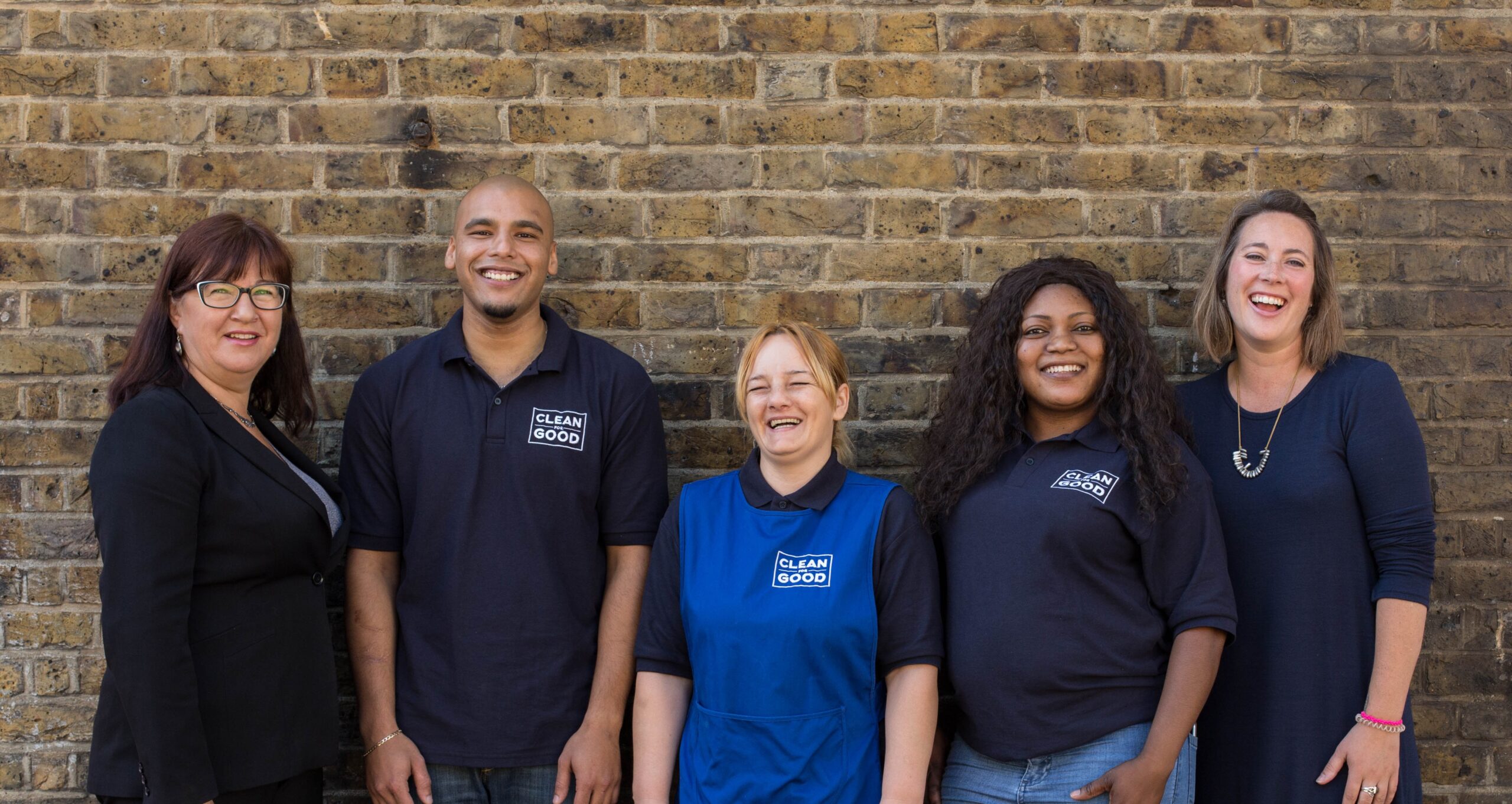 ive cleaners working for social enterprise Clean for Good